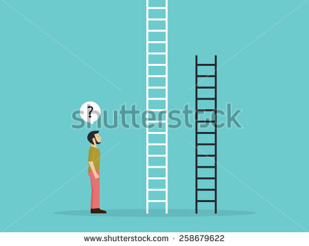 stock-vector-choose-the-fixed-ladder-258679622